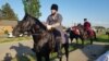К 110-летию Канжальской битвы группа кабардинских всадников должна была совершить торжественное шествие к горе Канжал