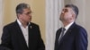 Ca să finalizeze reformele neîndeplinite din PNRR, premierul Marcel Ciolacu (dreapta) le-a cerut miniștrilor responsabili să nu plece în concediu. În imagine alături de Marcel Boloș (PNL), fost ministru al Investițiilor europene, în prezent ministru al Finanțelor.