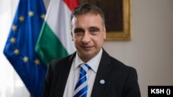 Kincses Áron, a KSH elnöke a KSH dátum nélküli képén