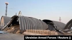 Наслідки одного з попередніх ударів Росії по портовій інфраструктурі Одещини, 16 серпня 2023 року