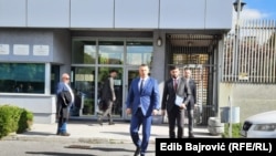 Nenad Nešić ispred Suda BiH. (Arhiv)