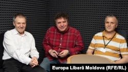 Jurnalistul Alexandru Canțîr și analiștii Nicolae Negru și Igor Boțan