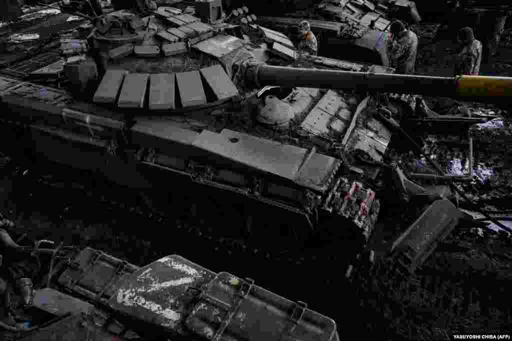 Od početka rata 24. februara 2022., pripadnici ukrajinske 14. mehanizirane brigade kažu da su popravili gotovo 100 ruskih oklopnih vozila, koja su u međuvremenu ponovno korištena u ratu protiv Rusije.