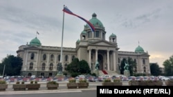 Zgrada Narodne skupštine Srbije, Beograd, 5. jul 2023.