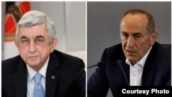 Armenia- Former Presidents Serzh Sarkisian and Robert Kocharian.