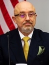 BELGIUM – Minister of Defense of Ukraine Oleksiy Reznikov during a meeting of the Contact Group for the Defense of Ukraine in the Rammstein format. Brussels, February 14, 2023