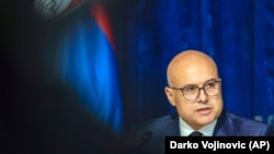 Predsjednik Srpske napredne stranke (SNS) Miloš Vučević, 3. oktobar 2023.