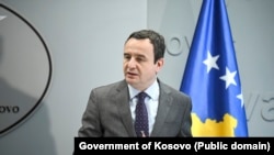 Kryeministri i Kosovës, Albin Kurti. 
