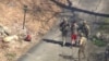 Agenți FBI îl arestează pe Jack Teixeira, membru al Gărzii Naționale a Forțelor Aeriene ale SUA, North Dighton, Massachusetts, 13 aprilie 2023