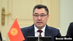 Gyrgyzystanyň prezidenti Sadyr Žaparow