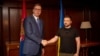 Sastanak predsednika Srbije i Ukrajine, Aleksandra Vučića i Volodimira Zelenskog, Atina, 22. avgust 2023.