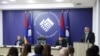 Armenia - Prime Minister Nikol Pashinian addresses activists of his Civil Contract party, November 3, 2023.