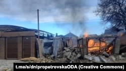 Наслідки російських обстрілів Нікополя, листопад 2023 року