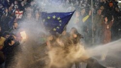 Protesta të dhunshme në Tbilisi