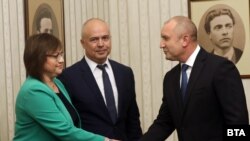 Корнелија Нинова, Георги Свиленски и Румен Радев