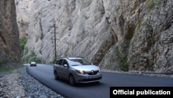 Одна из автомагистралей, связывающих Армению и Карабах