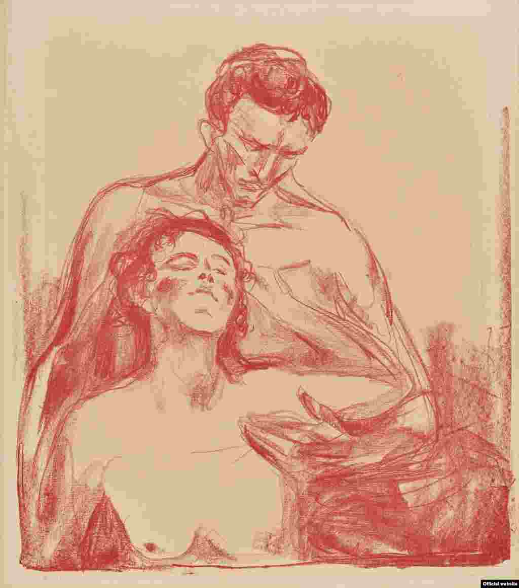 Edvard Munch (1863–1944) Cuplu, 1920