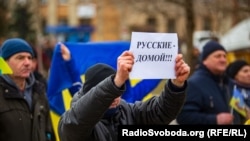 Херсон облусундагы Геническ шаарында. 06.3. 2022.