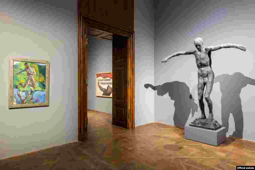 Vedere din expoziția ce poartă titlul în germană: „Klimt ist nicht das Ende. Aufbruch in Mitteleuropa” (Foto: Johannes Stoll © Belvedere, Wien)