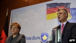 Angela Merkel dhe Hashim Thaçi