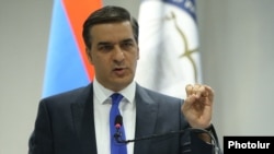 Armenia - The human rights ombudsman, Arman Tatoyan, at a news conference in Yerevan, July 13, 2021.