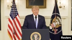Președintele în exercițiu, Donald Trump