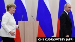 Анґела Меркель та Володимир Путін востаннє зустрічалися в травні