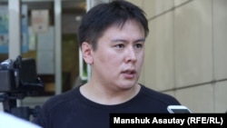 Казахстанский активист Жанболат Мамай.