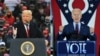 Trump és Biden kampányolt a választás előtti hétvégén