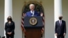 Presidenti i SHBA-së, Joe Biden, duke shpallur masa të reja për kontrollin e armëve. Uashington, 8 prill, 2021.