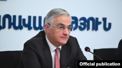 Armenia - Deputy Prime Minister or Armenia Mher Grigorian.