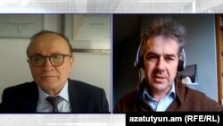 Thomas de Waal, senior fellow, Carnegie Europe, scholar and writer, is interviewed by Hrair Tamrazian, RFE/RL's Armenian Service director, 13Oct,2020 