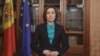 Președinta R. Moldova, Maia Sandu, adresează un mesaj la trei ani de la invazia Rusiei în Ucraina, 24 februarie 2025. 