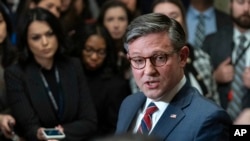 Predsjednik Predstavničkog doma Mike Johnson, Washington, SAD, 12. decembra 2023.