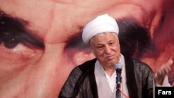 اکبر هاشمی رفسنجانی، رییس مجمع تشخیص مصلحت نظام.