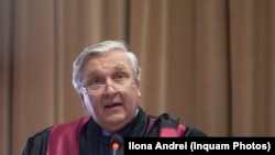 Profesorul Mircea Beuran la deschiderea anului universitar 2019-2020 la Universitatea Carol Davila 