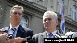 Tomislav Nikolić i Aleksandar Vučić