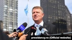Klaus Iohannis la New York