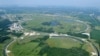Швейцарія -- Вигляд згори головного кола та головного інжектора найпотужнішого у світі прискорювача елементарних частинок