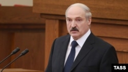 Belarusyň prezidenti Aleksandr Lukaşenko.