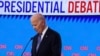 Presidenti amerikan, Joe Biden, gjatë debatit presidencial më 27 qershor 2024. 