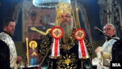 Архивска фотографија - Поглаварот на МПЦ-ОА, владиката Стефан