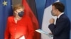 Канцлер ФРН Ангела Меркель та президент Франції Еманюель Макрон у Берліні 18 червня 2021-го року