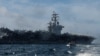 Helikopterët nga aeroplanmbajtësi amerikan, USS Dwight D. Eisenhower, u përgjigjën ndaj një thirrjeje për ndihmë më 31 dhjetor 2023. Fotografi nga arkivi.