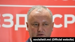 Igor Dodon a fost reales președintele PSRM pe 30 decembrie 2020, la puțin timp după ce a pierdut cursa electorală prezidențială