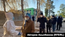Таластагы добуш берүү. 4-октябрь, 2020-жыл.
