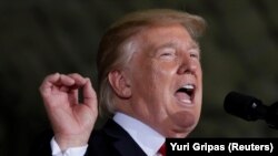Presidenti i Shteteve të Bashkuara, Donald Trump.