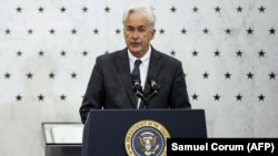 William Burns a CIA központjában 2022. július 8-án