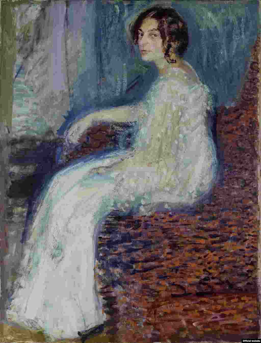 Portrait of Henryka Cohn, June 1908, Oil on canvas, 147,9 x 111,9 cm, © Leopold Museum, Vienna