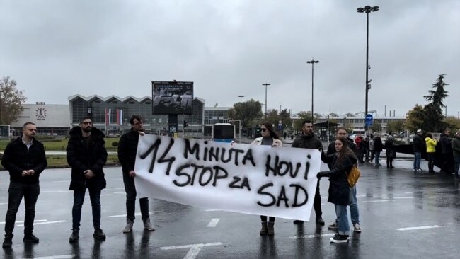 Novi Sad 'stao' na 14 minuta u čast stradalima na Železničkoj stanici